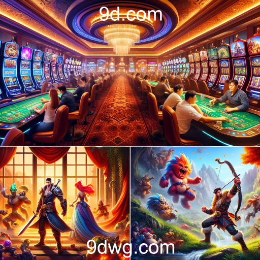Desbravando Mundos: A Magia dos Jogos de Aventura em 9d.com